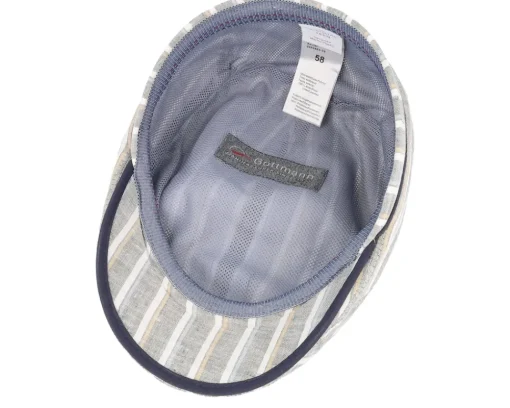 Flat Caps-Göttmann Xavier Khaki Flat Cap -