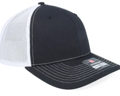 Trucker-Richardson 112XL Split /White X-Large Trucker - Black