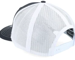 Hot Richardson 112XL Split /White X-Large Trucker - Black