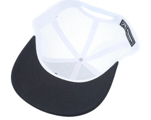Hot Richardson 112XL Split /White X-Large Trucker - Black