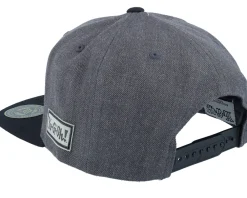 Best Yu-Gi-Oh! Yami Yugi Engraved Charcoal Snapback - Yu-Gi-Oh Grey