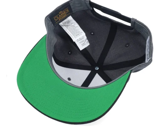 Best Yu-Gi-Oh! Yami Yugi Engraved Charcoal Snapback - Yu-Gi-Oh Grey