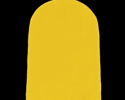 Long Beanies | Blank Beanies-Beechfield Yellow Long Blank Beanie -