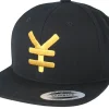 Snapback-Yapan Yen Black/Gold Snapback -