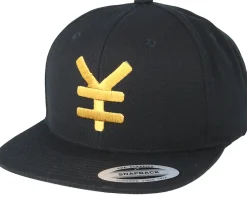 Snapback-Yapan Yen Black/Gold Snapback -