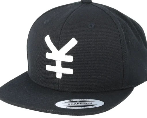 Snapback-Yapan Yen Black/White Snapback -