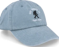 Clearance Abducted Yeti Tobacco Vintage Denim Light Blue Dad Cap -
