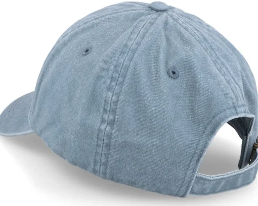 Clearance Abducted Yeti Tobacco Vintage Denim Light Blue Dad Cap -