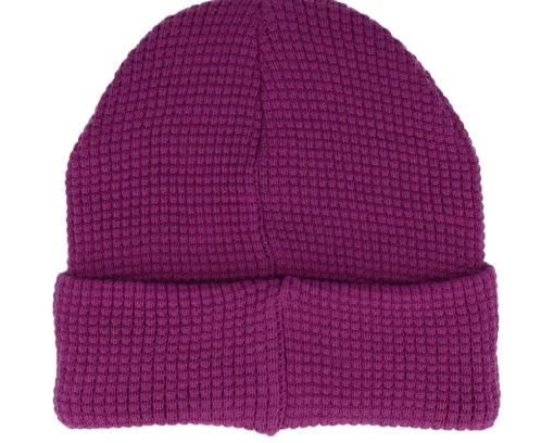 Cuff Beanies-Picture York Beanie Purple Wine Cuff -