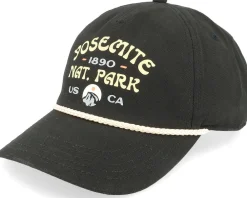 Discount American Needle Yosemite Np Canvas Cappy Black Dad Cap -