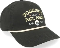 Discount American Needle Yosemite Np Canvas Cappy Black Dad Cap -