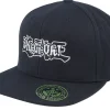 Snapback-Yu-Gi-Oh! Yu-gi-oh B/W Logo Snapback - Black