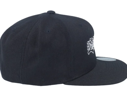 Snapback-Yu-Gi-Oh! Yu-gi-oh B/W Logo Snapback - Black
