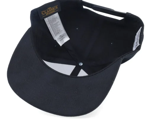 Snapback-Yu-Gi-Oh! Yu-gi-oh B/W Logo Snapback - Black