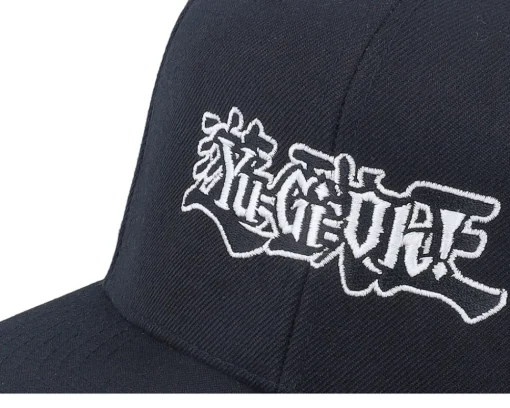 Snapback-Yu-Gi-Oh! Yu-gi-oh B/W Logo Snapback - Black