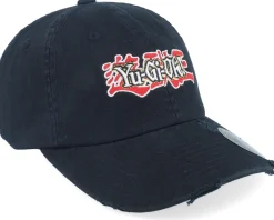 Dad Cap-Yu-Gi-Oh! Yu-gi-oh Color Logo Dad Cap - Yu-Gi-Oh Black